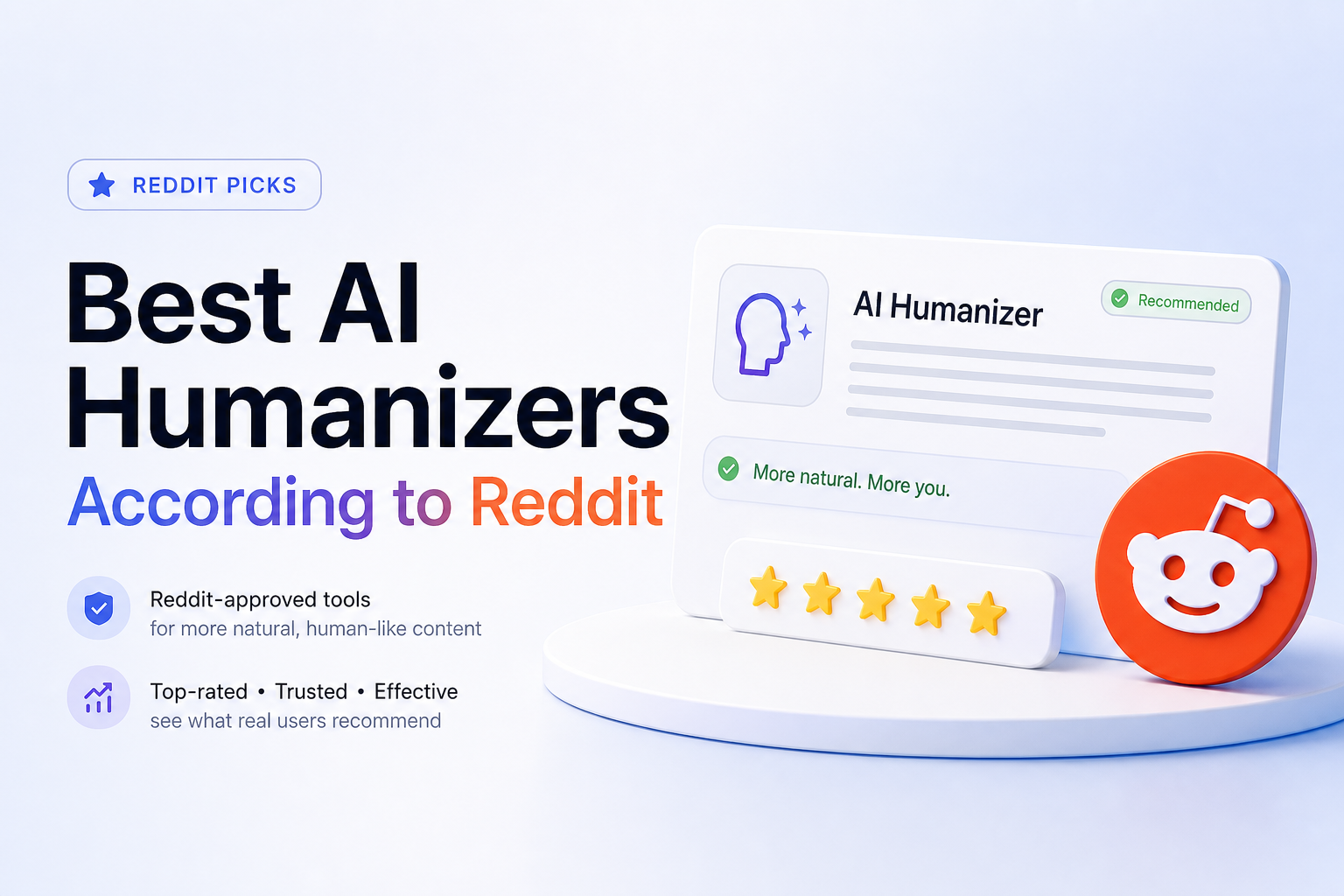 Best AI Humanizers According to Reddit