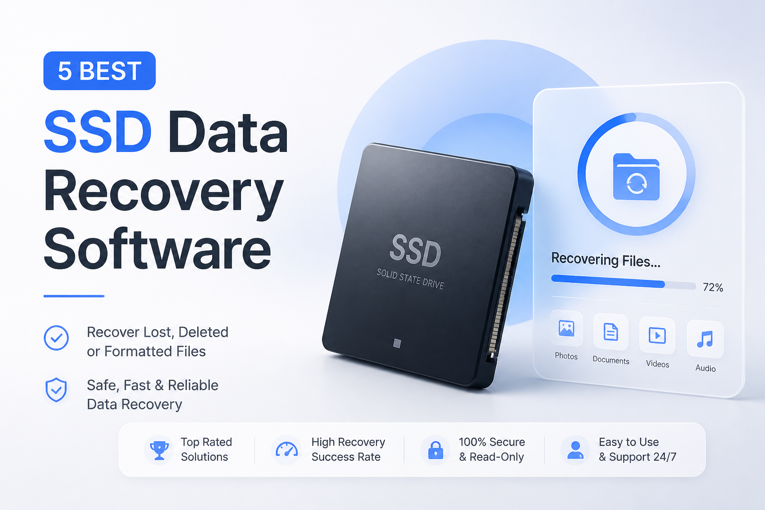 5 Best SSD Data Recovery Software in 2026