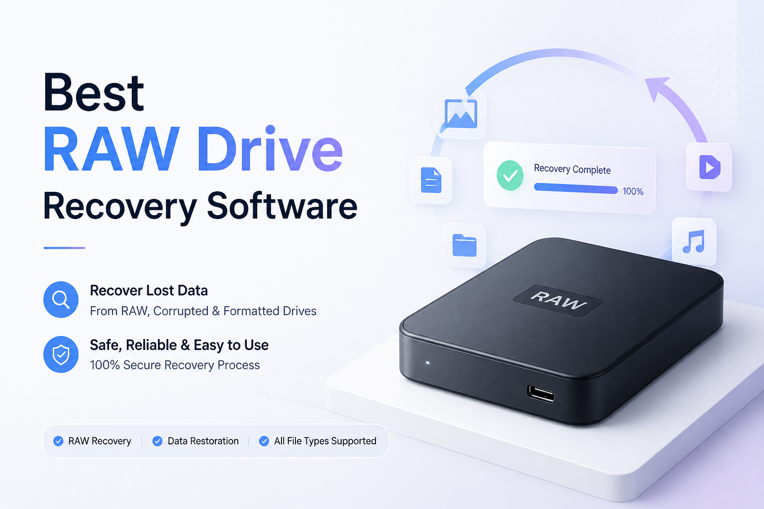 Best RAW Drive Recovery Software in 2026
