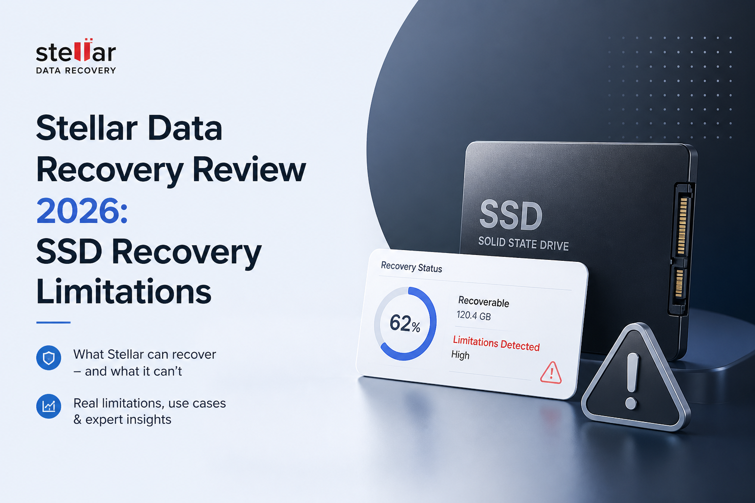 Stellar Data Recovery Review 2026: SSD Recovery Limitations