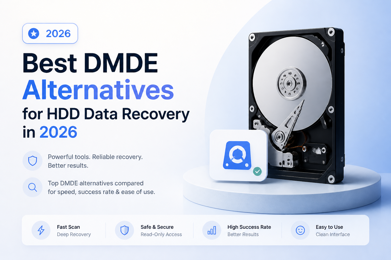 Best DMDE Alternatives for HDD Data Recovery in 2026