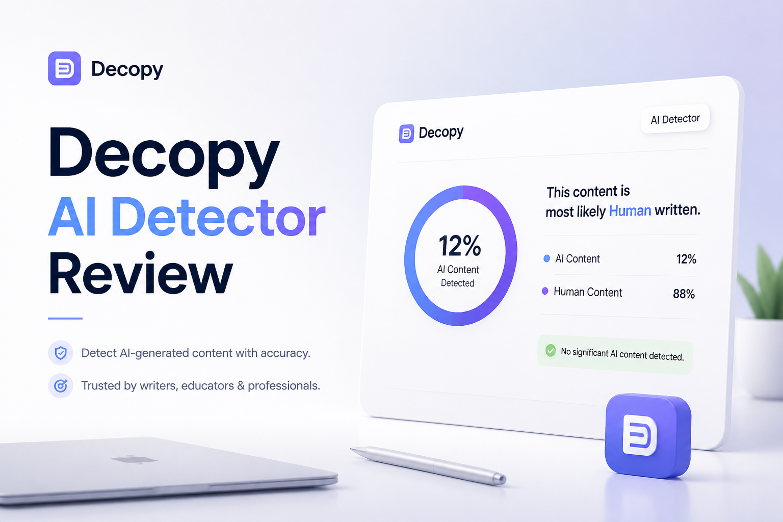 Decopy AI Detector Review